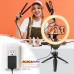Eicaus Desktop 10'' Selfie Ring Light with Tripod Stand and Cell Phone Holder