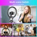 EICAUS 12" RGB Ring Light with Tripod Stand and Phone Holder